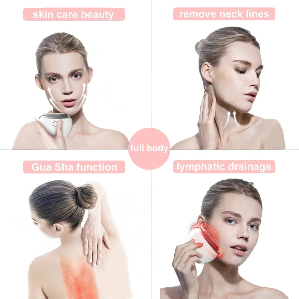Electric Guasha Facial Massage Device